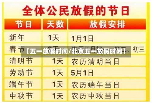 【五一放假时间/北京五一放假时间】